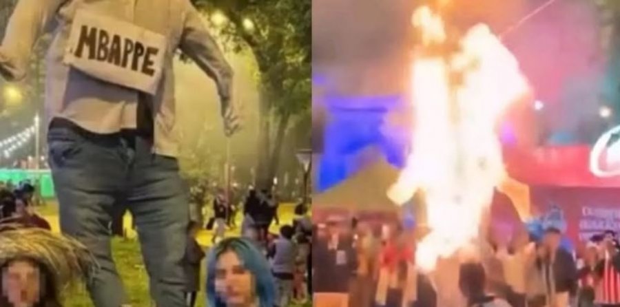 Mbappe shpallet njeriu më i urryer në Paraguai, i vihet flaka kukullës me emrin e tij
