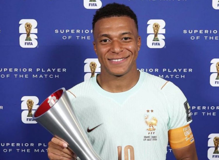 Mbappe, rekord historik dhe çmimi “Lojtari i ndeshjes”