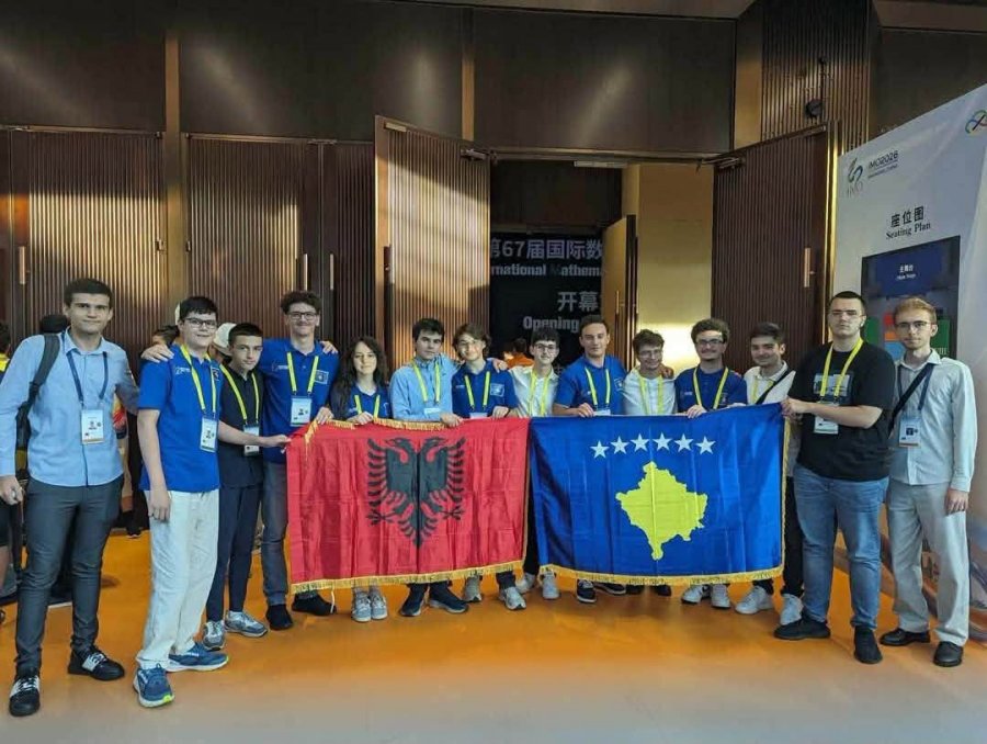 Nxënësit shqiptarë arrijnë sukses historik në Olimpiadën e Matematikës