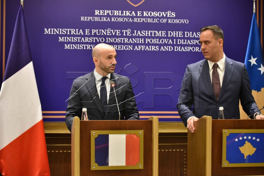 Konjufca: Franca, partnere kyçe në rrugëtimin e Kosovës drejt BE-së