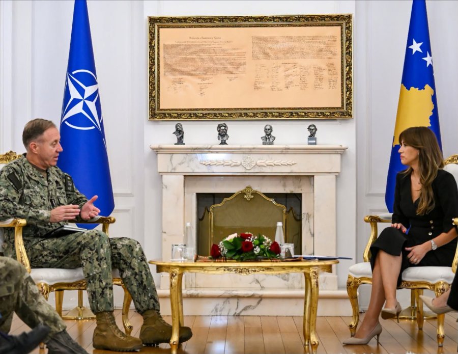 Haxhiu takon admiralin Wikoff: Anëtarësimi në NATO, synimi strategjik i Kosovës