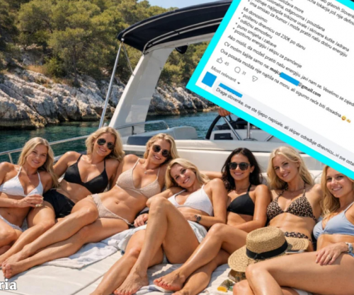 Shtatë gra sllovene po kërkojnë një marinar energjik, paga 230 euro në ditë