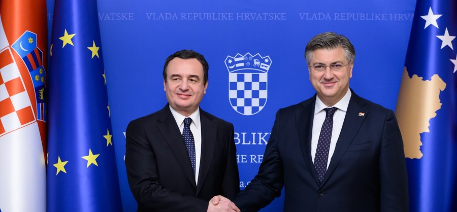 Plenkoviqi uron Kurtin për rezultatin zgjedhor, riafirmon mbështetjen e Kroacisë për rrugën evropiane të Kosovës