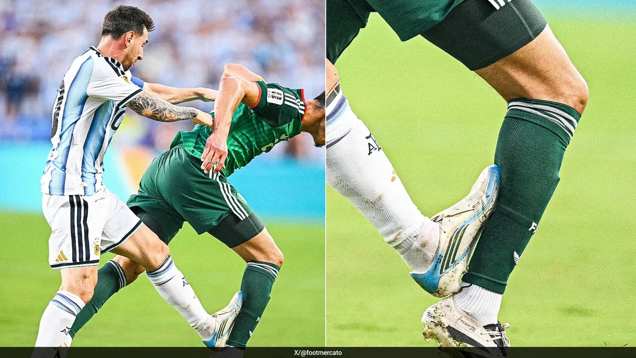 A duhej të ndëshkohej Lionel Messi me karton të kuq?, tifozët aludojnë se FIFA po e ndihmon yllin argjentinas