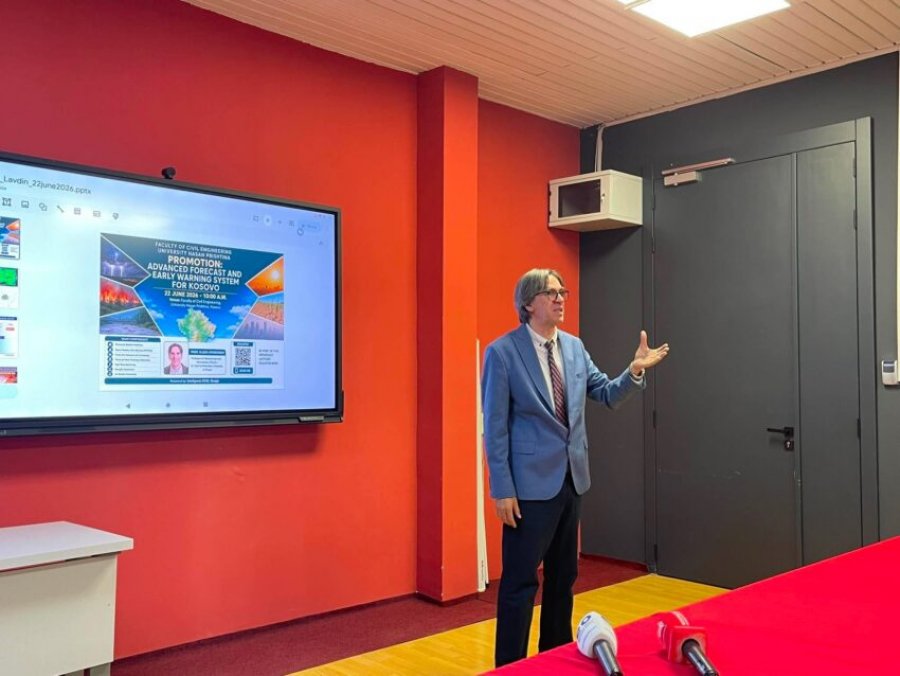 Spiridonov: Kosova të investojë urgjentisht në sistem të paralajmërimit të hershëm, ndryshimet klimatike po shtojnë rreziqet