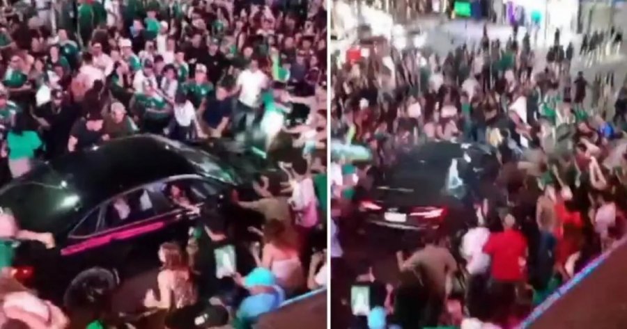 Pamje të rënda nga Meksika, vetura godet turmën gjatë festës pas fitores ndaj Çekisë