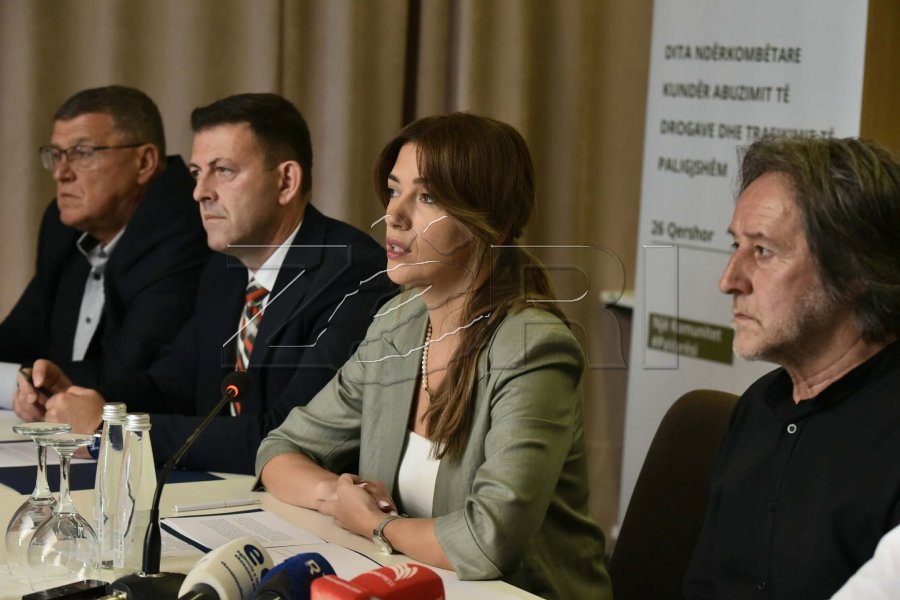 Haxhiu: Ta mbrojmë rininë nga kurthi i drogës dhe shtetin nga krimi i organizuar