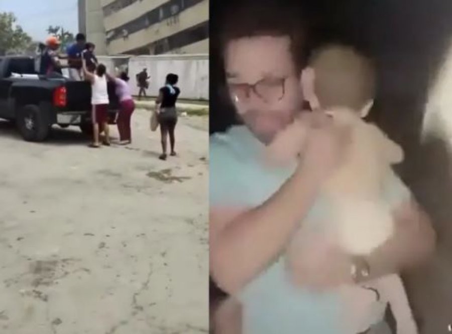Foshnja nxirret e gjallë nga rrënojat pas tërmetit shkatërrues në Venezuelë