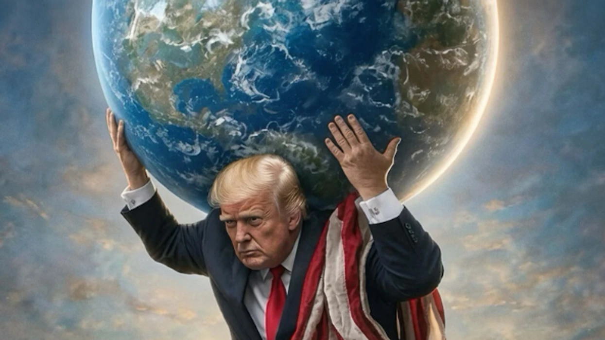 “Barrën e gjithë botës mbi supe” - Trumpi publikon një tjetër foto me Al