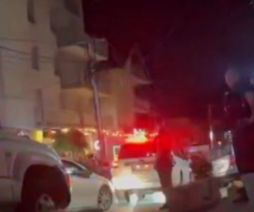 Pamje nga vendi i ngjarjes ku ndodhi vrasja e mbrëmshme në Ferizaj