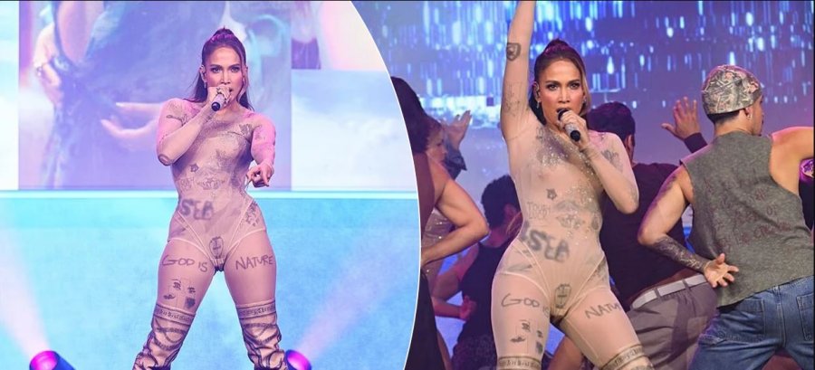 Jennifer Lopez tërheq gjithë vëmendjen me paraqitjen surprizë në “Obsessed Fest”