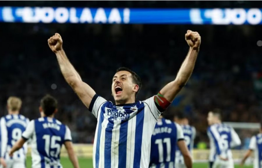 Real Sociedadi eliminon Athletic Bilbaon dhe siguron finalen e Kupës së Mbretit