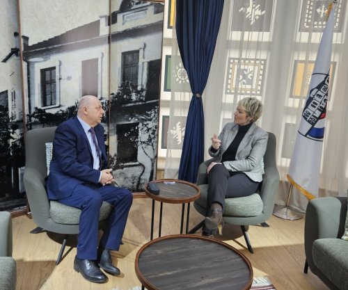 Sinani takon ambasadorin Jashari, diskutojnë për zhvillimet në Preshevë