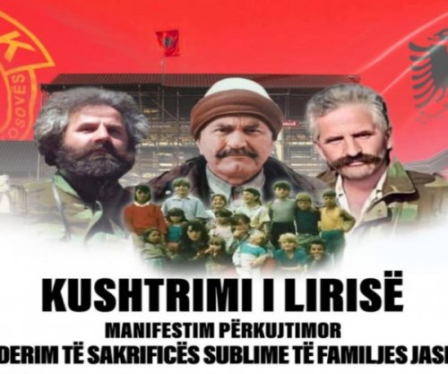 Në Itali do të mbahet një manifestim përkujtimor për sakrificën e Jasharëve