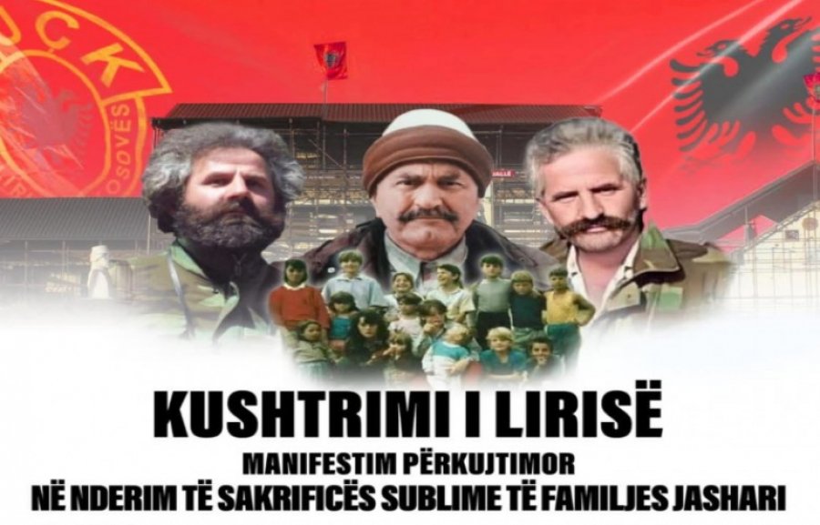 Në Itali do të mbahet një manifestim përkujtimor për sakrificën e Jasharëve