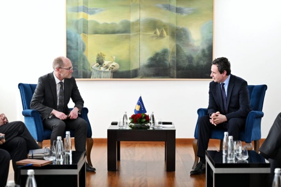 Kryeministri Kurti priti në takim përfaqësues të BERZH-it