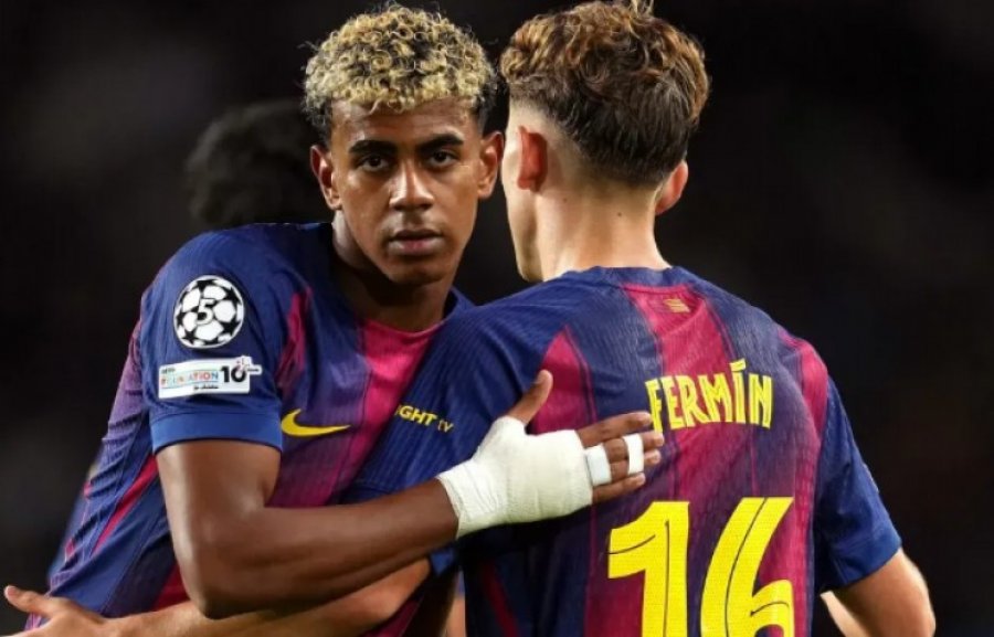 Yamali dhe tre lojtarë të tjerë në rrezik pezullimi para sfidës me Newcastlen