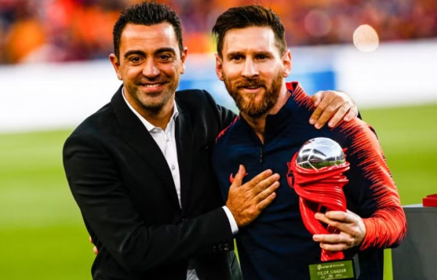 Xavi: Laporta e pengoi rikthimin e Messit te Barcelona