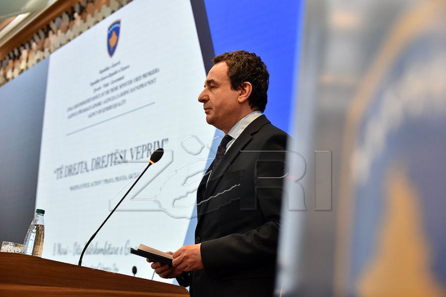 Kurti: Demokracia s’mund të jetë e fortë nëse gratë janë të nënpërfaqësuara