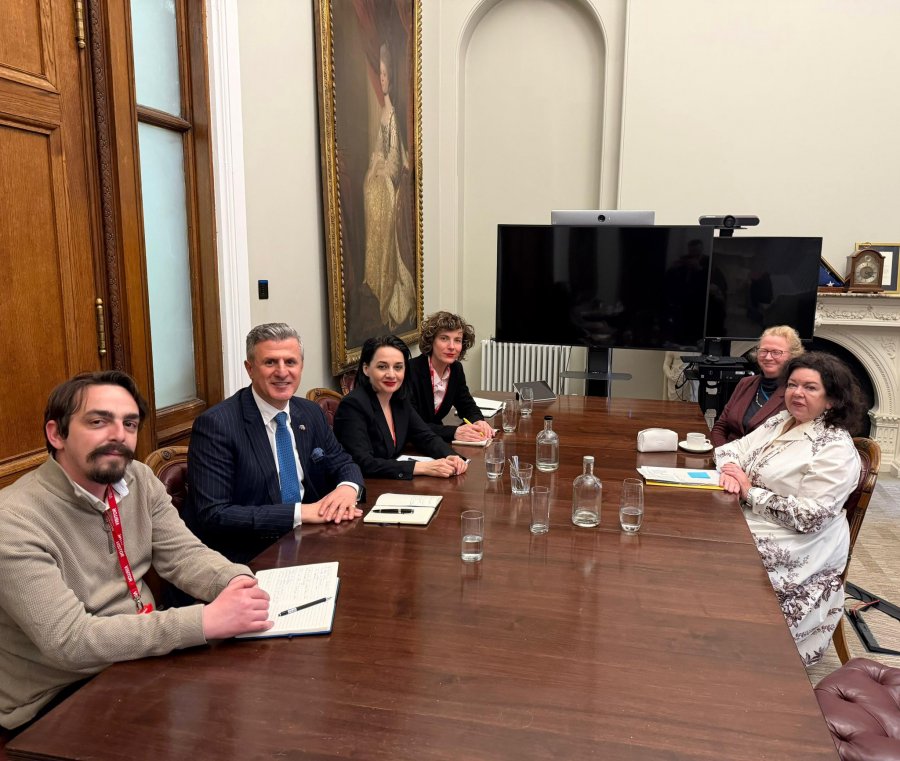 Pacolli takohet me Piercen në Londër, diskutohet forcimi i bashkëpunimit