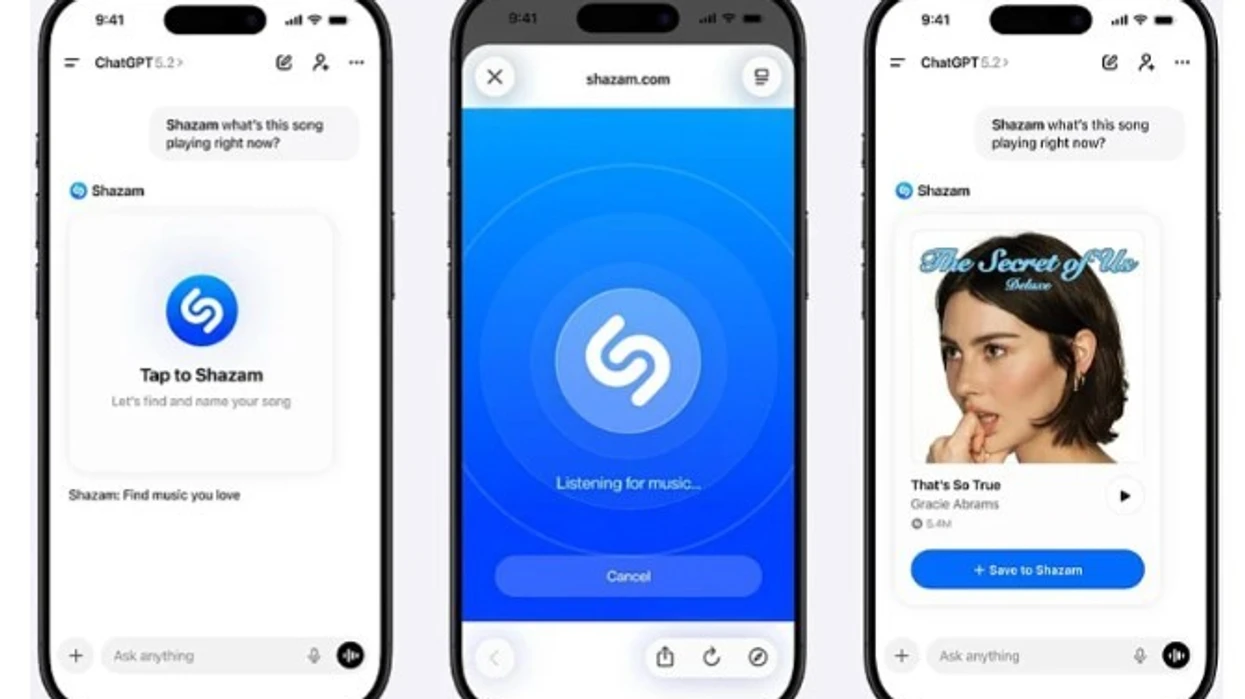 Aplikacioni Shazam tani mund të përdoret direkt në ChatGPT