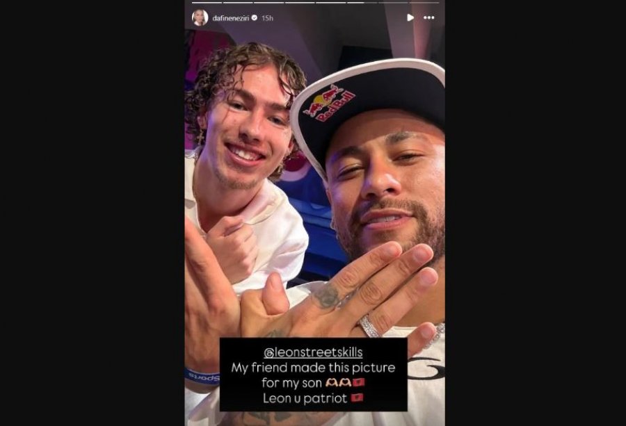 Neymari befason duke bërë shqiponjën, kjo është arsyeja