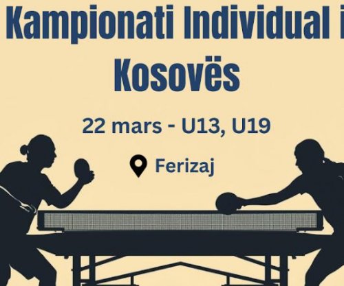 Të dielën në Ferizaj, Kampionati Individual i Kosovës në pingpong për U13 dhe U19