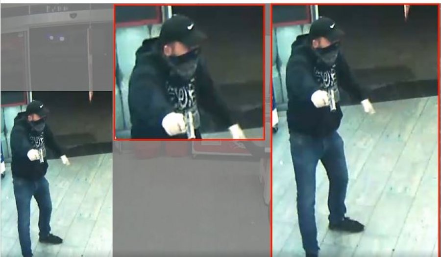 Policia kërkon ndihmë për identifikimin e një të dyshuari për grabitje