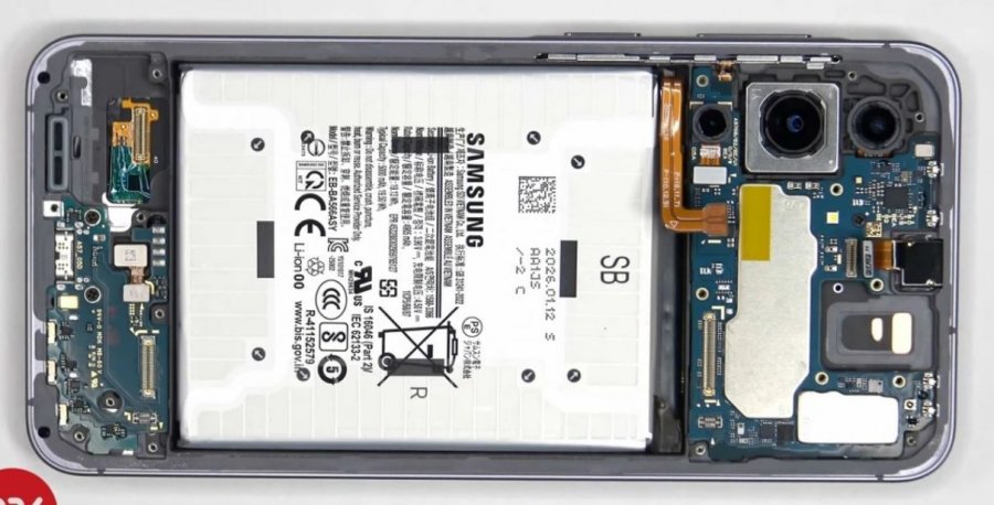 Pamje që tregojnë Samsung Galaxy A57 duke u çmontuar [video]