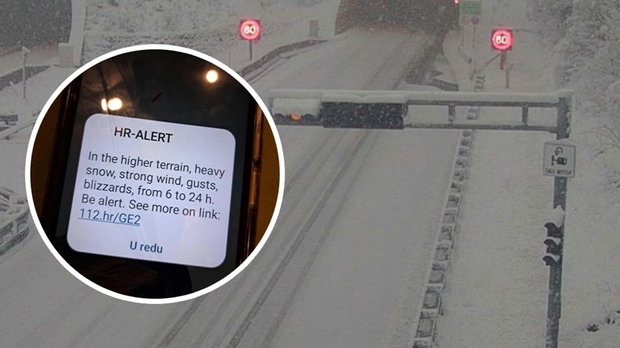 Borë në Kroaci - pritet të bjerë edhe në disa vende të Ballkanit