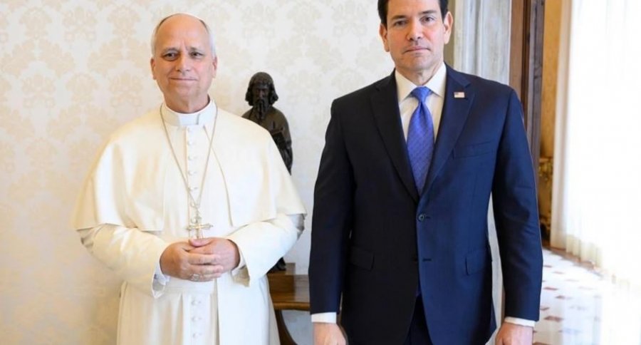 Marco Rubio takon Papa Leonin në Vatikan mes tensioneve të forta me Trumpin