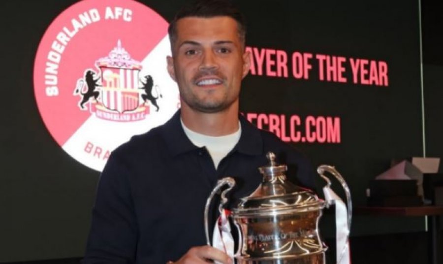 Granit Xhaka zgjidhet lojtari më i mirë i sezonit te Sunderlandi