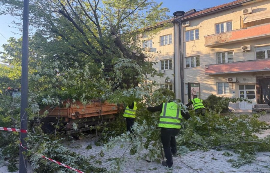 17 intervenime në Prishtinë e Fushë Kosovë nga erërat e forta