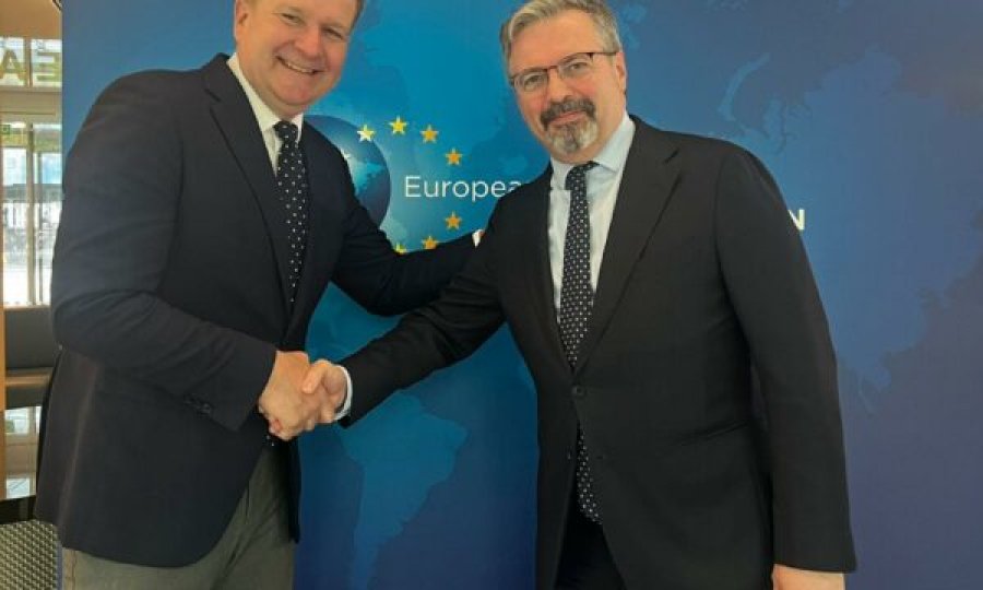 Bajrami me kërkesa për Sorensenin: Serbia t’i përmbush obligimet e dialogut, integrimin e Kosovës në BE, KiE, NATO dhe OKB