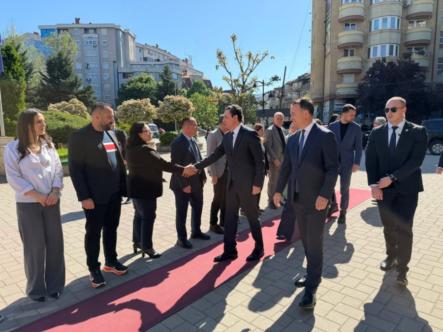 Kurti shkon në Mitrovicë, viziton kryetarin Faton Peci