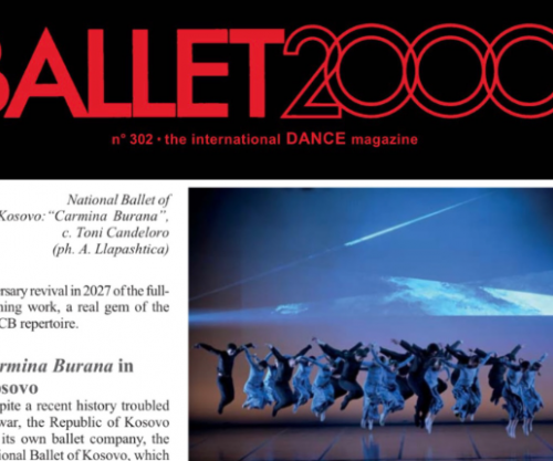 “Ballet2000” i kushton artikull Baletit Kombëtar të Kosovës dhe “Carmina Burana”