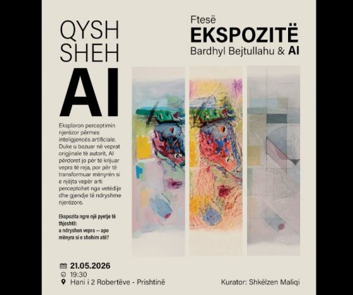 “Qysh sheh AI”, ekspozitë nga Bardhyl Bejtullahu