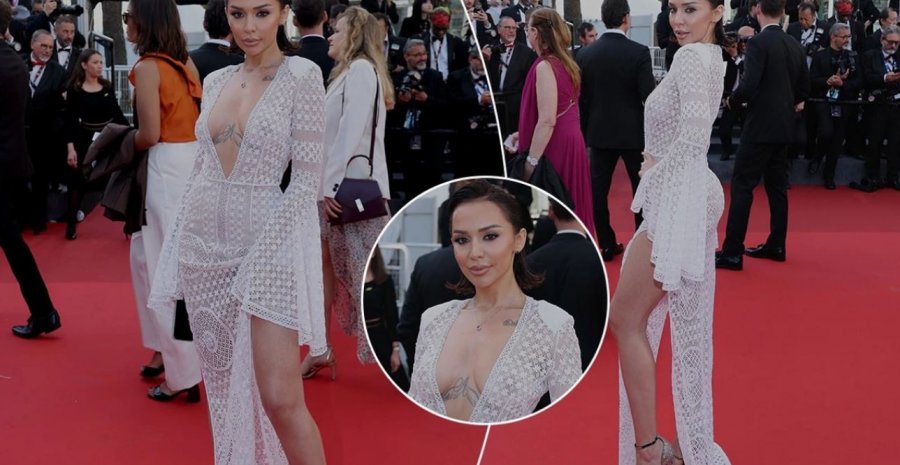 Ana Kabashi merr pjesë në Festivalin e Filmit në Kanë, shkëlqen me paraqitjen elegante