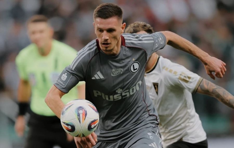 Zyrtare: Ermal Krasniqi largohet nga Legia e Varshavës