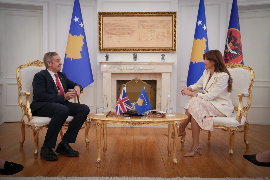 Haxhiu takon ambasadorin britanik, flasin për zgjedhjet e 7 qershorit