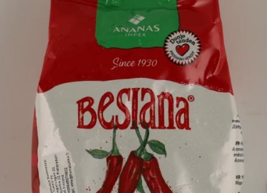 Speci i kuq “Besiana” rezulton me përmbajtje të lartë pesticidi, AUV-i kërkon kthimin e produktit