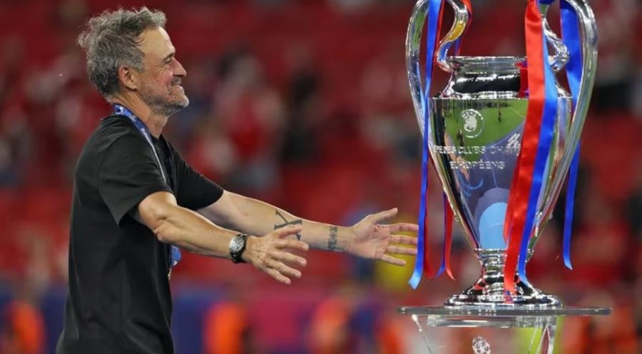Fjalët e para të Luis Enriques pasi fitoi titullin e dytë rresht të Ligës së Kampionëve