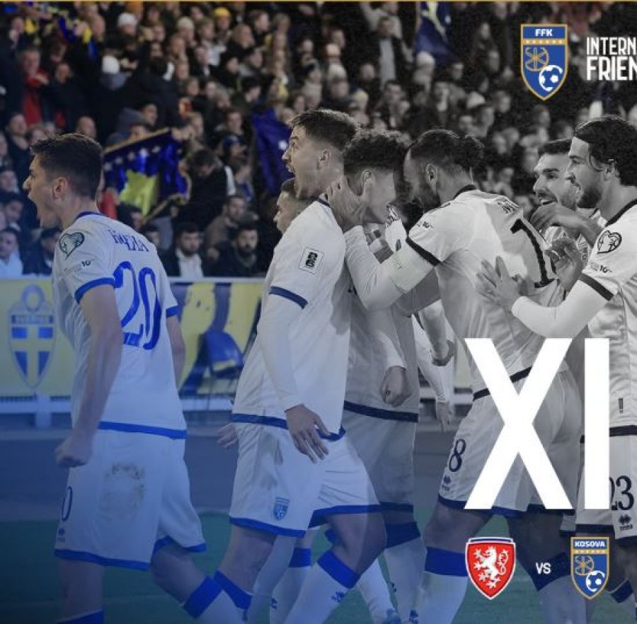 Formacionet zyrtare: Çeki – Kosovë
