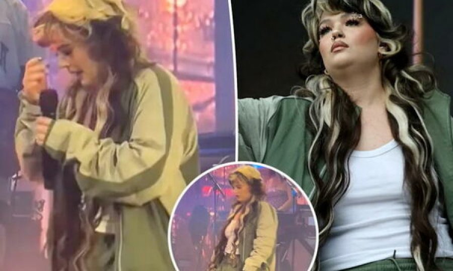 Lola Young rrëzohet në mes të një shfaqjeje [video] 