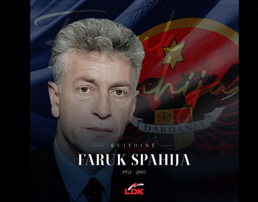 LDK-ja përkujton veprimtarin dhe ish-kryetarin e Mitrovicës, Faruk Spahija