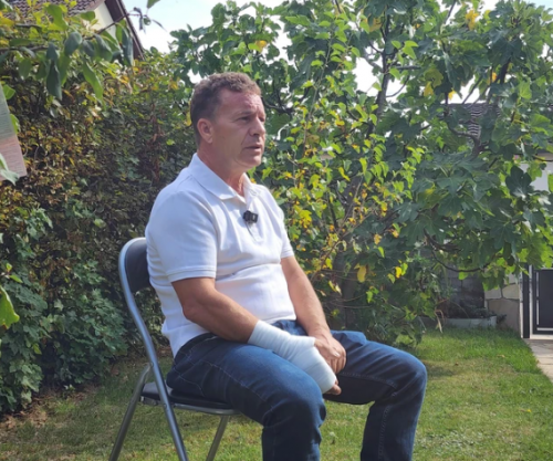 “S’ishte puna të dorëzohesha”,  Hajdin Limoni rrëfen si shpëtoi katër të rinj nga vetura në flakë në Zvicër