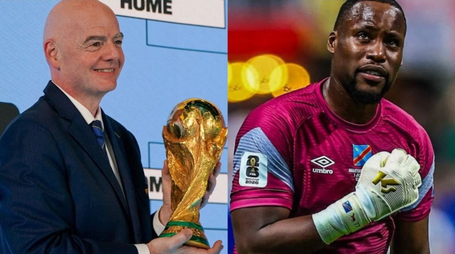 FIFA, telashe të reja për Infantinon - Republika Demokratike e Kongos, në Botëror me një portier që s’i lejohej të luante