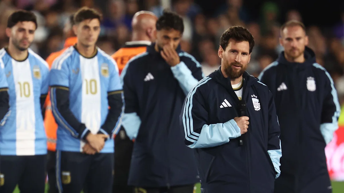Messi ia jep lamtumirën Argjentinës me një fjalim emocionues