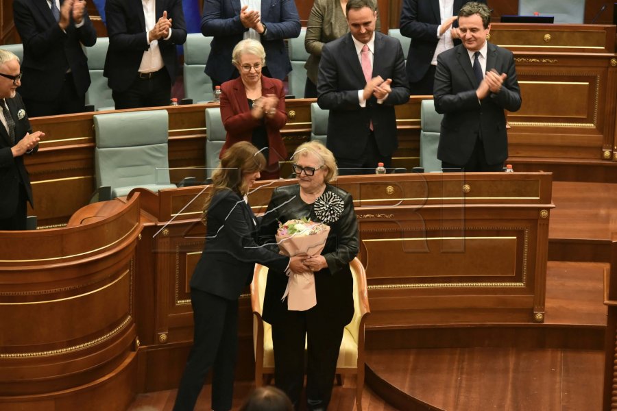 Haxhiu i uron mbarësi Shiroka-Pulës në detyrën e re si presidente e Kosovës