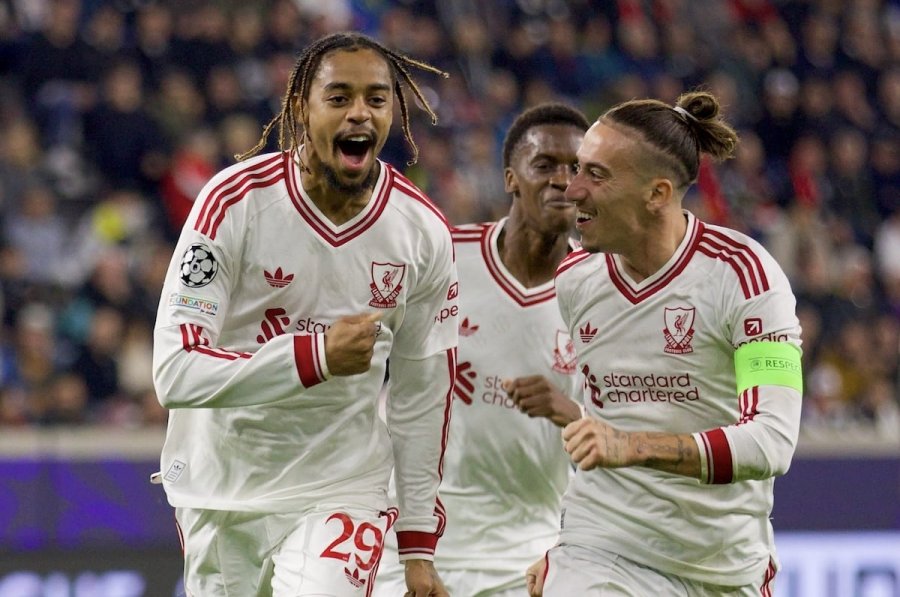 Barcola shpërthen me hat-trick, Liverpooli e fiton spektaklin me nëntë gola ndaj LASK-ut